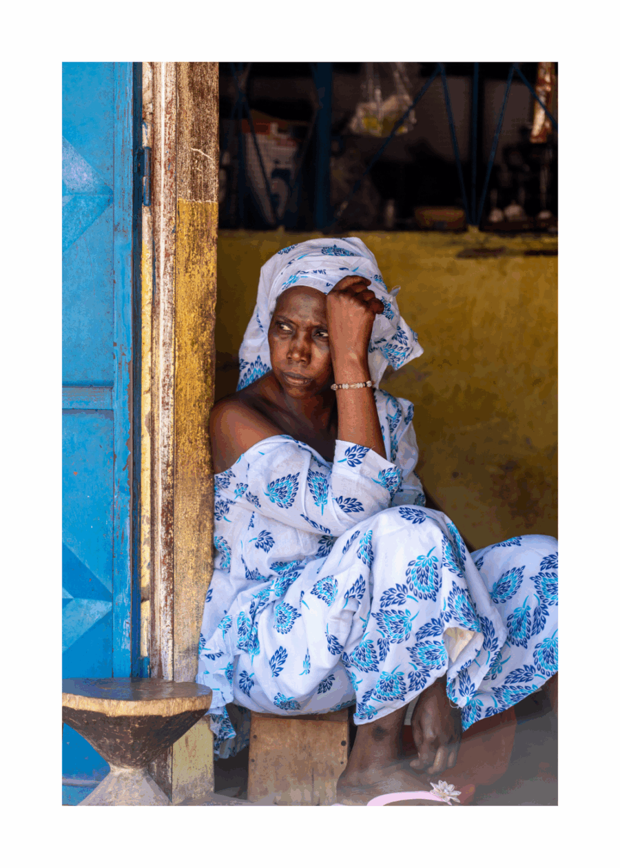 "Regard intérieur" – Kabadio, Sénégal