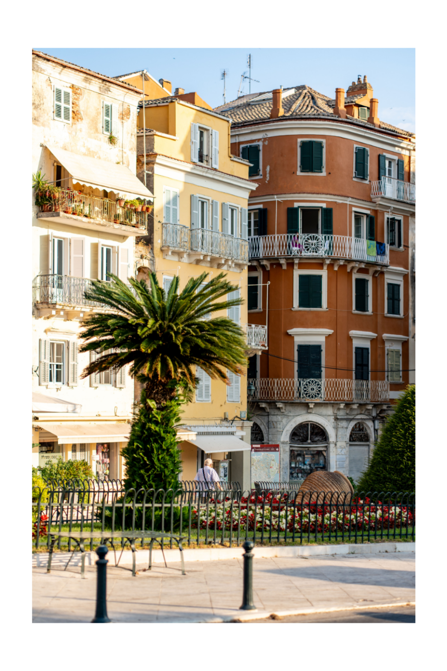 "Architecture corfiote" – Corfou, Grèce