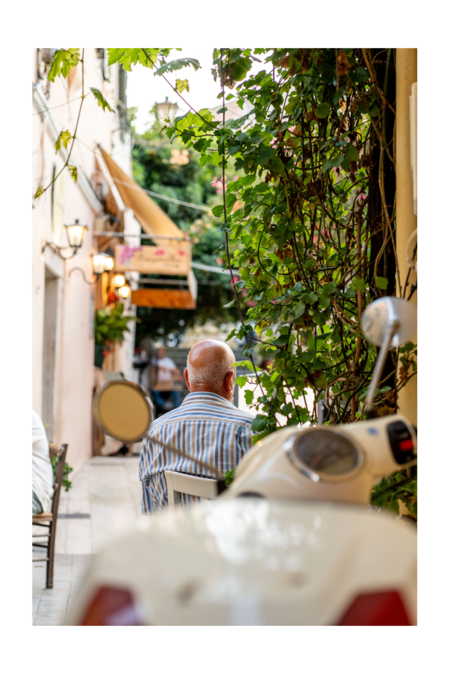 "Repos urbain" – Corfou, Grèce